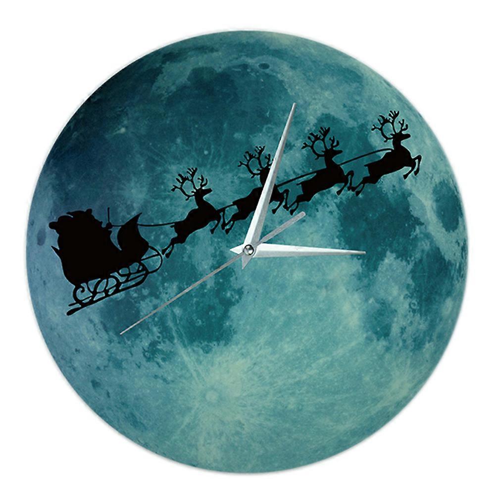 Luminous simple wall clock decoration