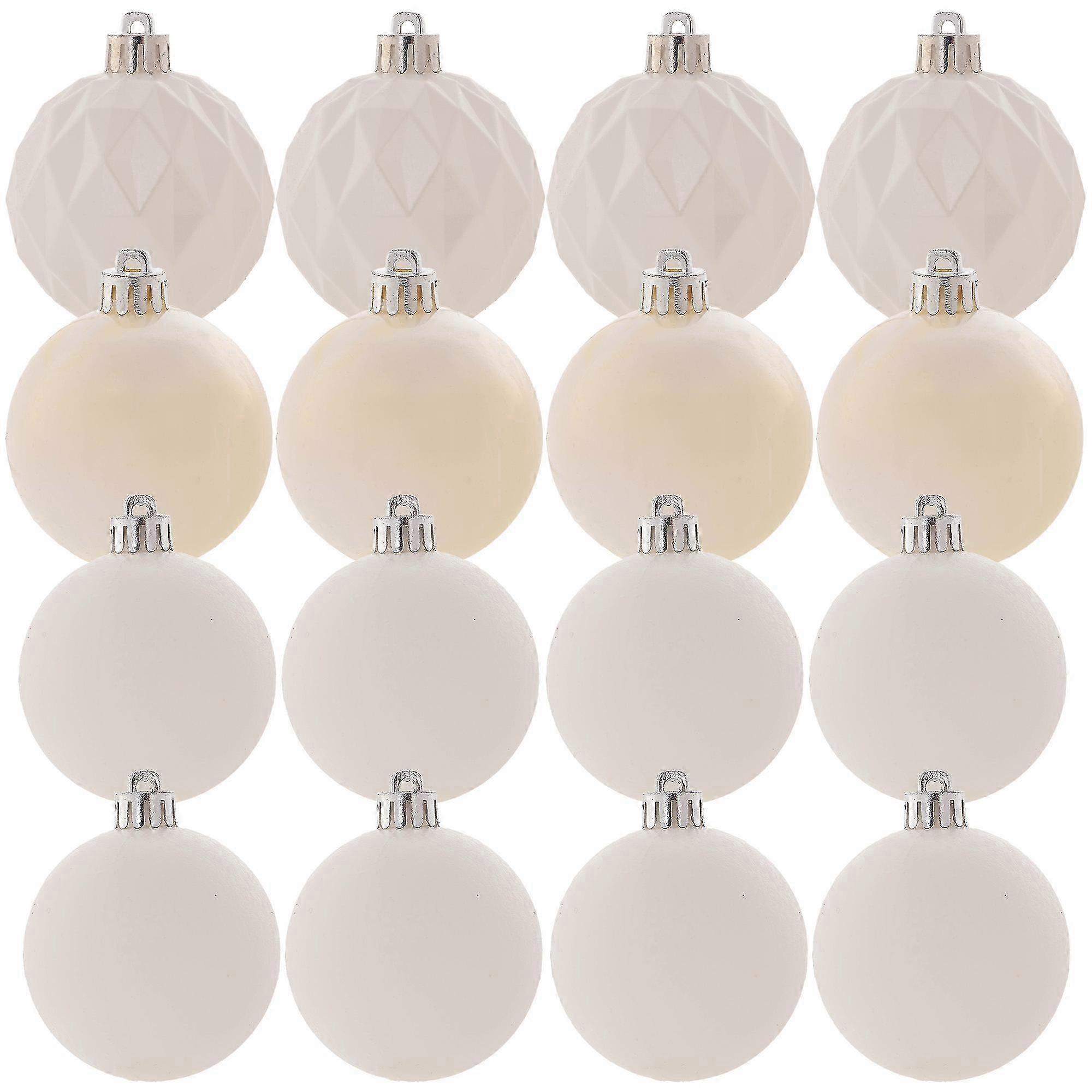 Bruchsichere Weihnachtskugeln Christbaumkugeln Weihnachtsschmuck Set 16x