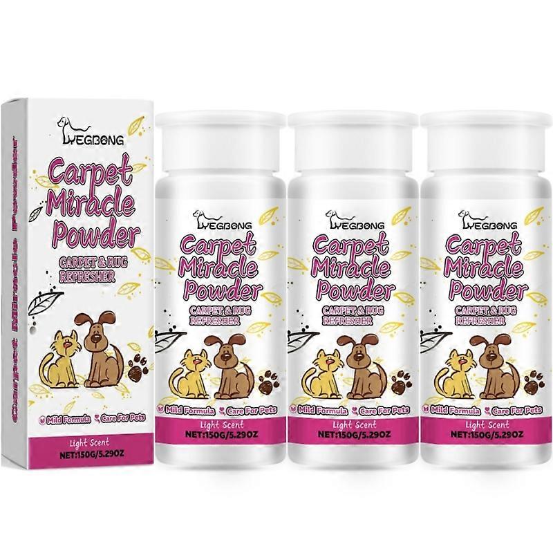 Carpet Powder Miracle-Carpet Cleaner, Bio-Degradable Non-Toxic Deodorizer