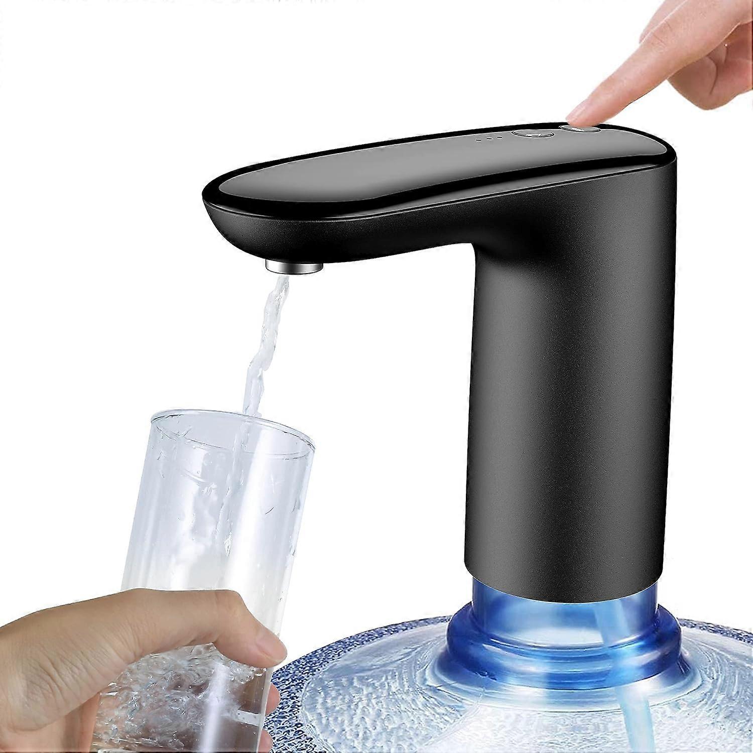Vattenpump - Dricksvattenpump, USB-laddningspump för flaskvatten, Automatisk vattenflaskpump