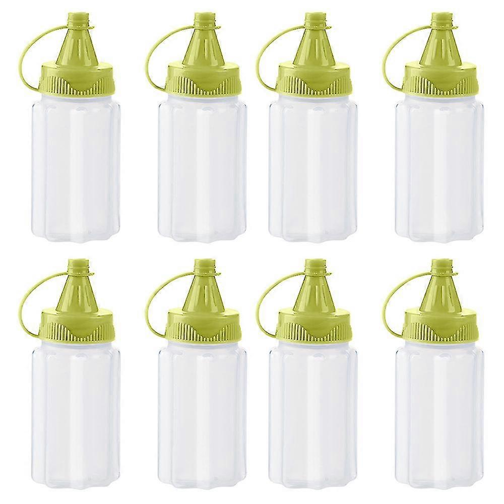 Plastic Squeeze Condiment Bottle for Ketchup Salad Dressing Mustard Olive Oil, Squeeze Bottle Set