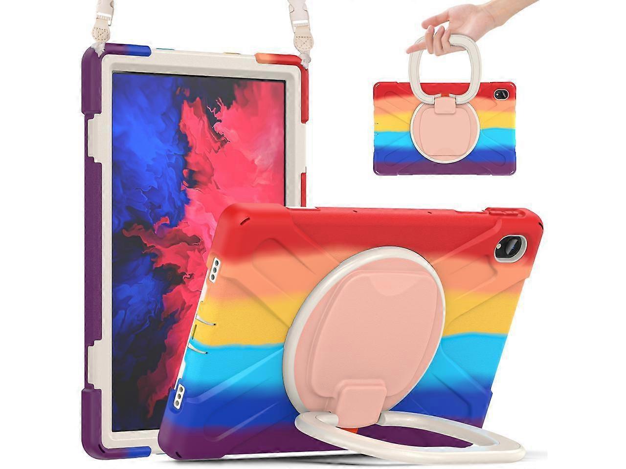 Case for Lenovo Tab P11 Plus / P11 11 inch 2022 2021 2020 Model TB-J606F / TB-J606X / TB-J616F / TB-J607F with Kickstand, Hand Strap and Shoulder Stra