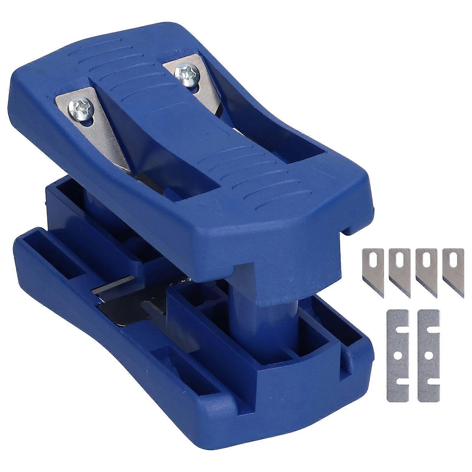 Edge Banding Tool White Steel ABS Wood Edge Banding Trimmer for Carpenter PVC Binding Strip Hand Tool