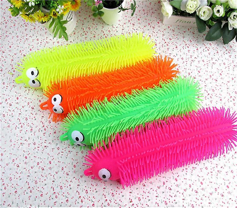 30cm Squeeze Caterpillar - 4 Pieces (Random Colors)