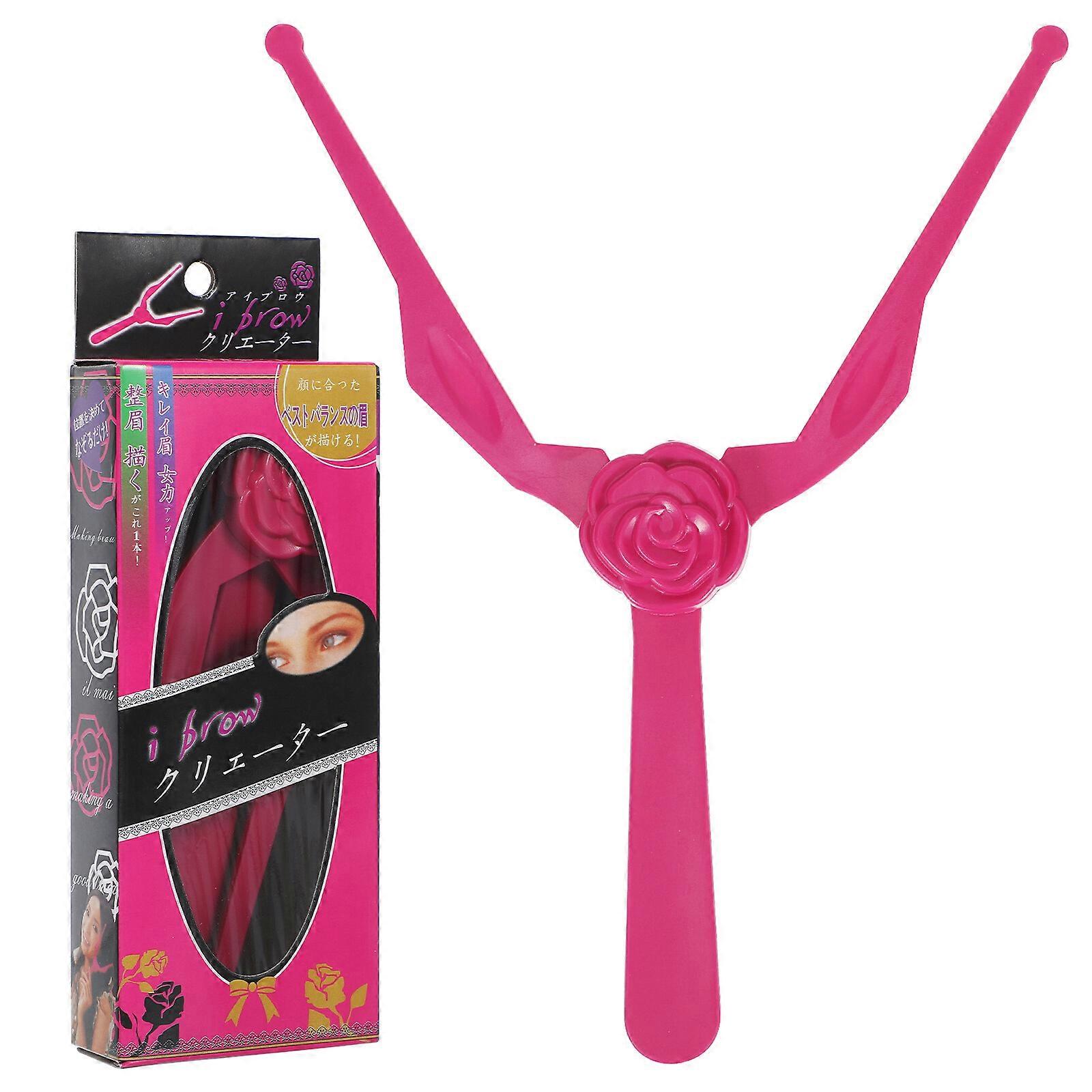 1pc Handheld Augenbrauen Karten Einstellbare Augenbrauen Formung Zeichnung Anleitung Positionierung Lineal Make-up Tools