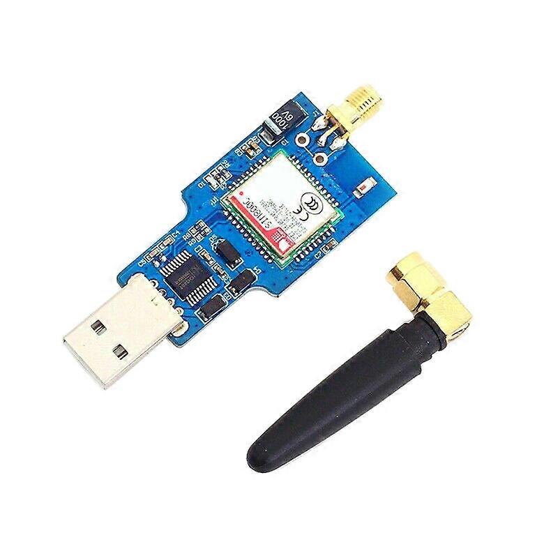 USB to GSM Module Quad-Band GSM GPRS SIM800C Module for Bluetooth SMS Messaging with Antenna