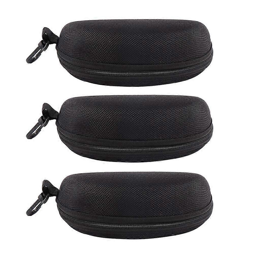 3 piece zipped sunglasses glasses case