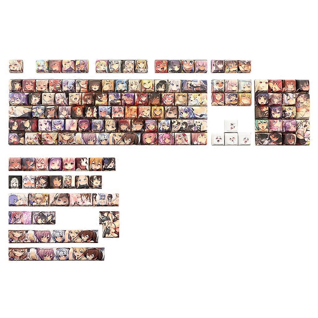 XDA Profile Keycaps PBT Dye Sublimation Set for Mechanical Gaming Keyboard