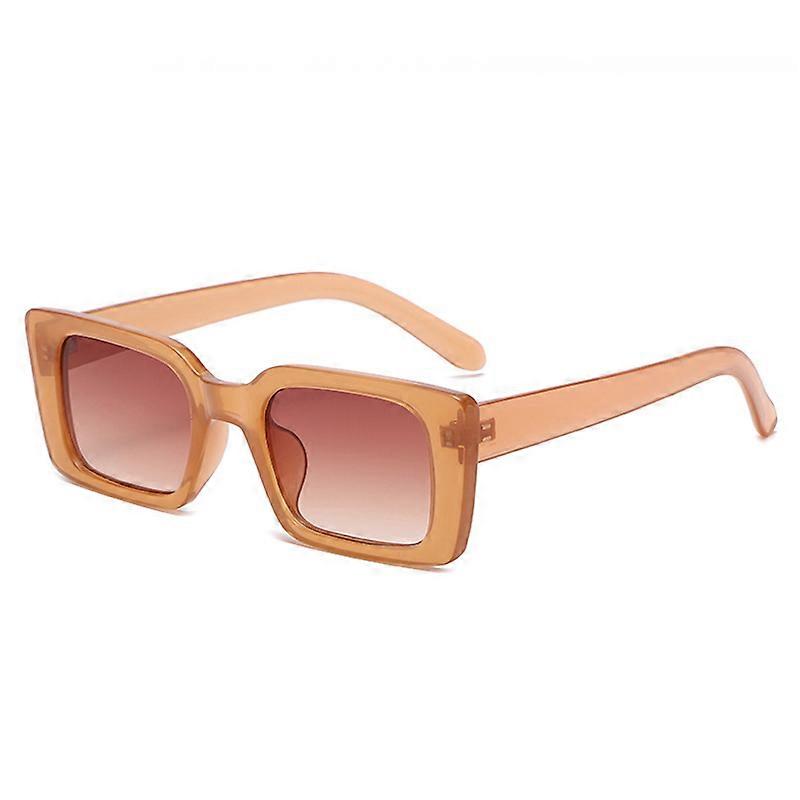 Vintage Square Sunglasses Woman Brand Designer Retro Leopard Sun Glasses Female Fashion Gradient Rectangle Shades Oculos