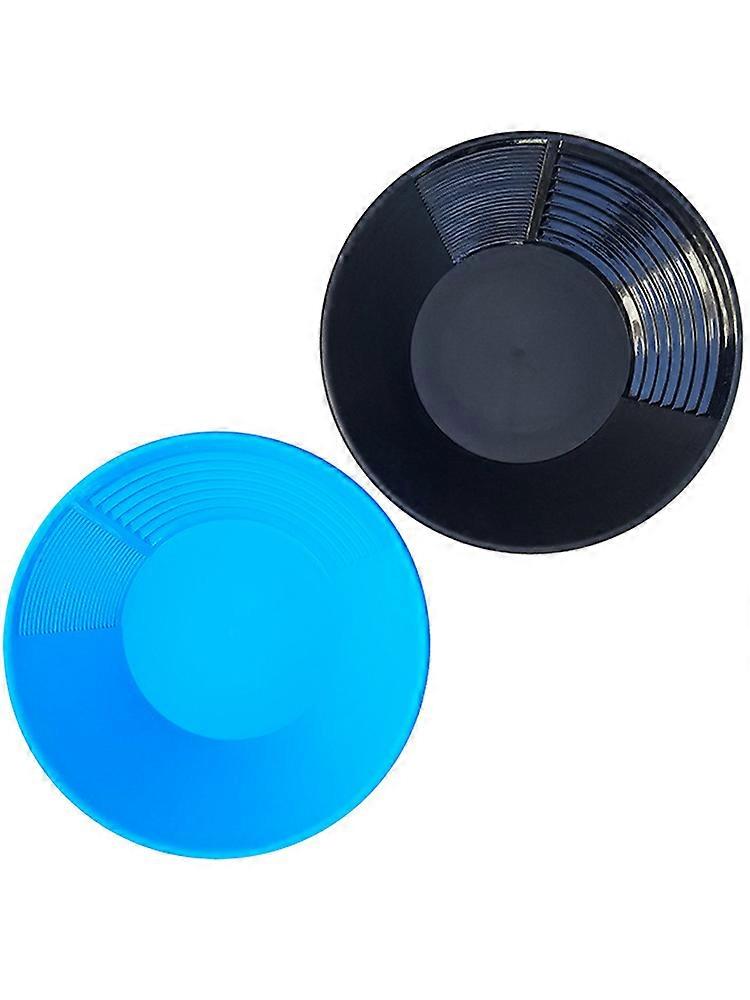 2023 New Plastic Gold Pan- Lightweight and Rust-Proof Nugget Mining Pan for Separating Gold Easily- Perfect for Mountainous Areas, Rivers, Creeks and 