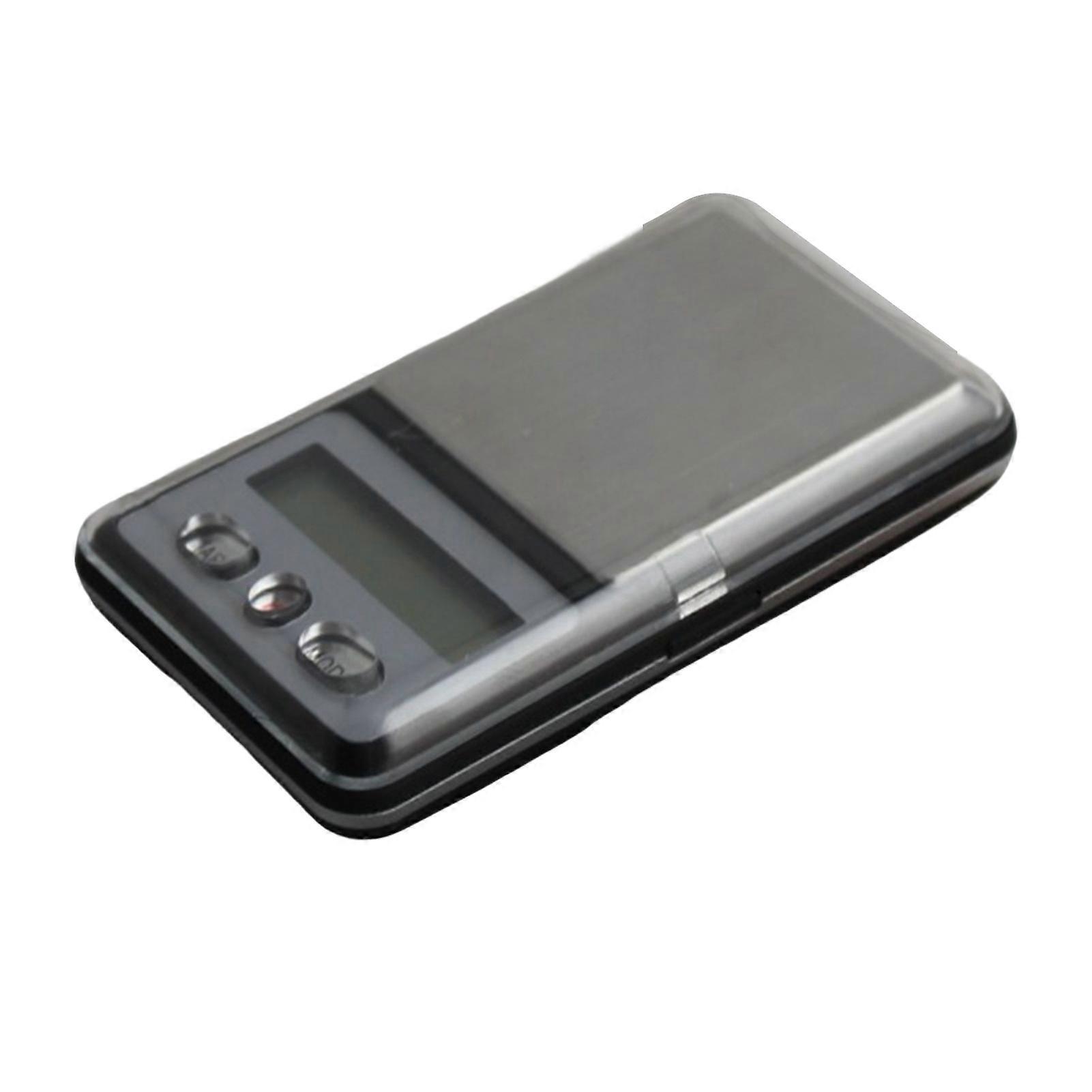 Jewelry Scale with Cover 6 Units Conversion High Precision Auto Turn Off LCD Display Tare Function Stainless Steel Fast Reading Pocket Scale for Shop