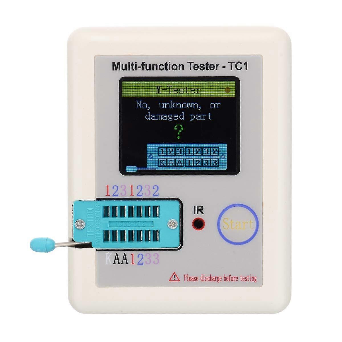 3.5 inch Colorful Display Pocketable Multifunctional TFT Backlight Transistor LCR-TC1 Tester for Diode Triode Capacitor Resistor Transistor LCR ESR NP