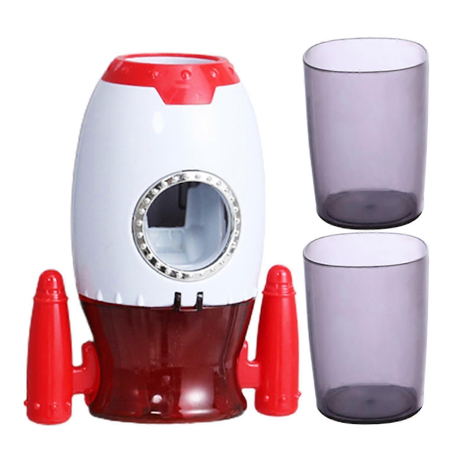 Rocket Toothbrush Storage Rack Multifunctional Wall Mounted Toothpaste Holder
