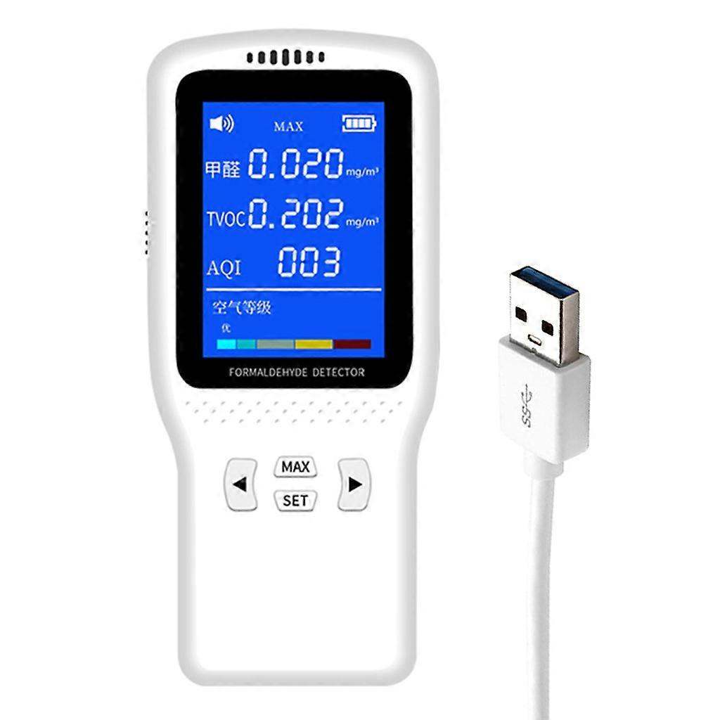 Air Quality Monitor Excellent Detector for Formaldehyde TVOC AQI