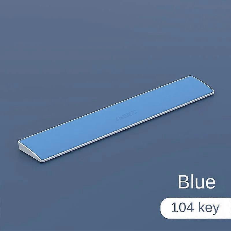 80 % tangentbord handledsstöd, handledsstöd i konstläder för spel för 75 % mekaniskt tangentbord med 87 tangenter, mjukt handledsstöd med minnesskum, ergonomisk lutning och