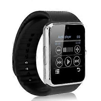 GT08  Smartwatch Smart Watch with SIM Slot and 2.0MP Camera for iPhone / and Android Phones (Silver)