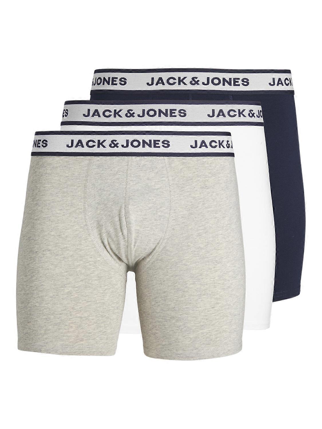 Jack & Jones Jacsolid Boxer Briefs 3 Pack Noos