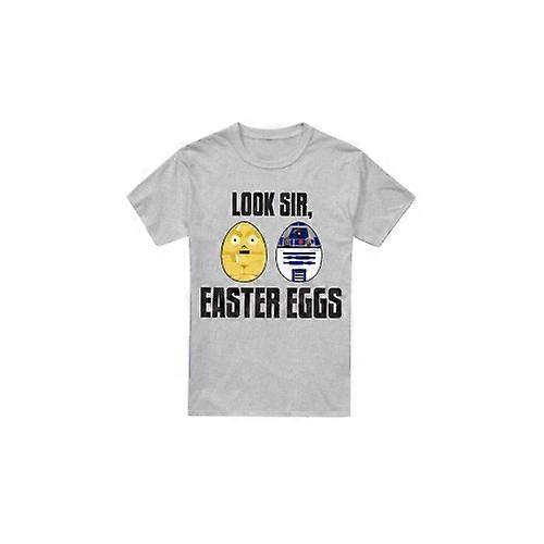 Star Wars Mens Look Sir, Easter Eggs T-Shirt