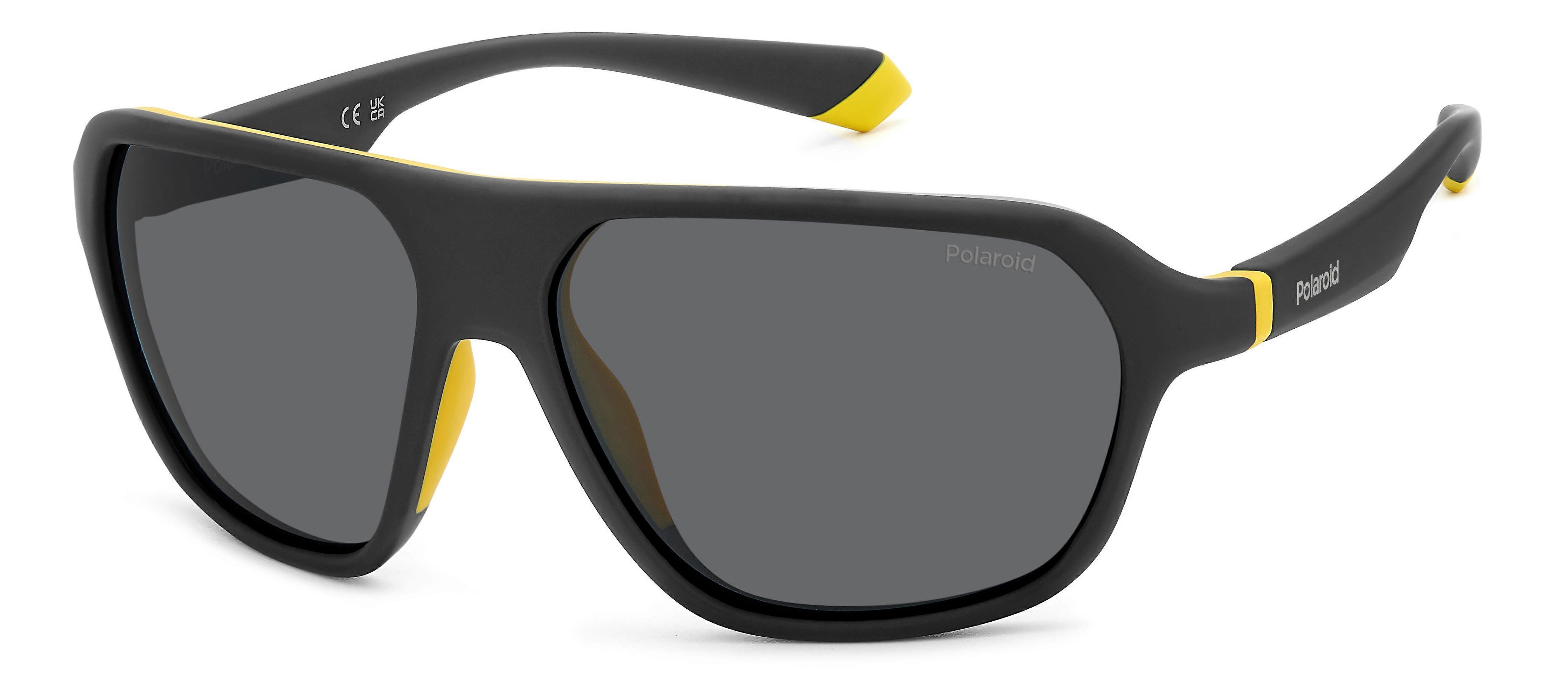 Sunglasses POLAROID PLD 2152/S PGC MATTE BLACK YELLOW 59/13/135 UNISEX