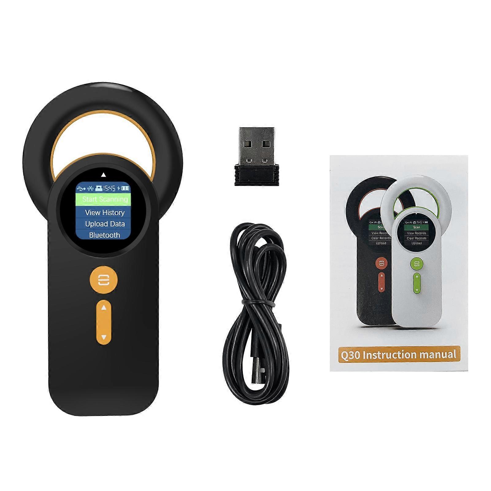 Animal Microchip Pet Tag Scanner ID Reader RFID Animal Labels Handheld Reader BT+USB+2.4G Connect
