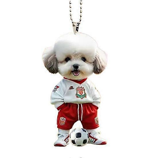 Ball Uniform Dog Hanging Decoration Home Indoor Christmas Tree Car Rearview Mirror