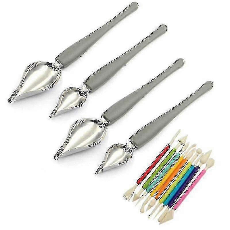 Culinary Drawing Set,saucier Spoons,compatible  With Decorative Plates,cake,coffee