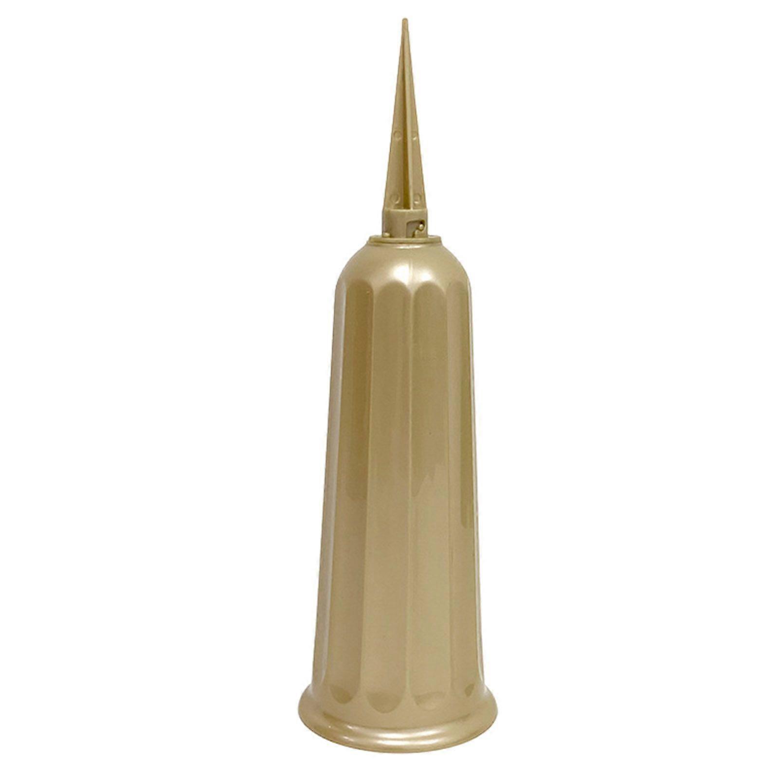 Flower Holder with Spike Memorial Day Cemetery Flower Vase Reusable Bouquet Holder Insert for Graveside Headstone Lawn Decor