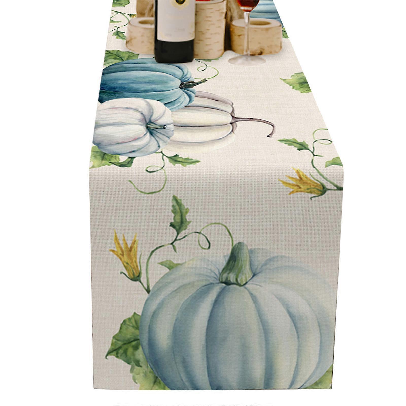 Thanksgiving Dining Table Runner Pumpkin Table Runner Family Reunion Table Runner for Dining Table Thanksgiving Decor
