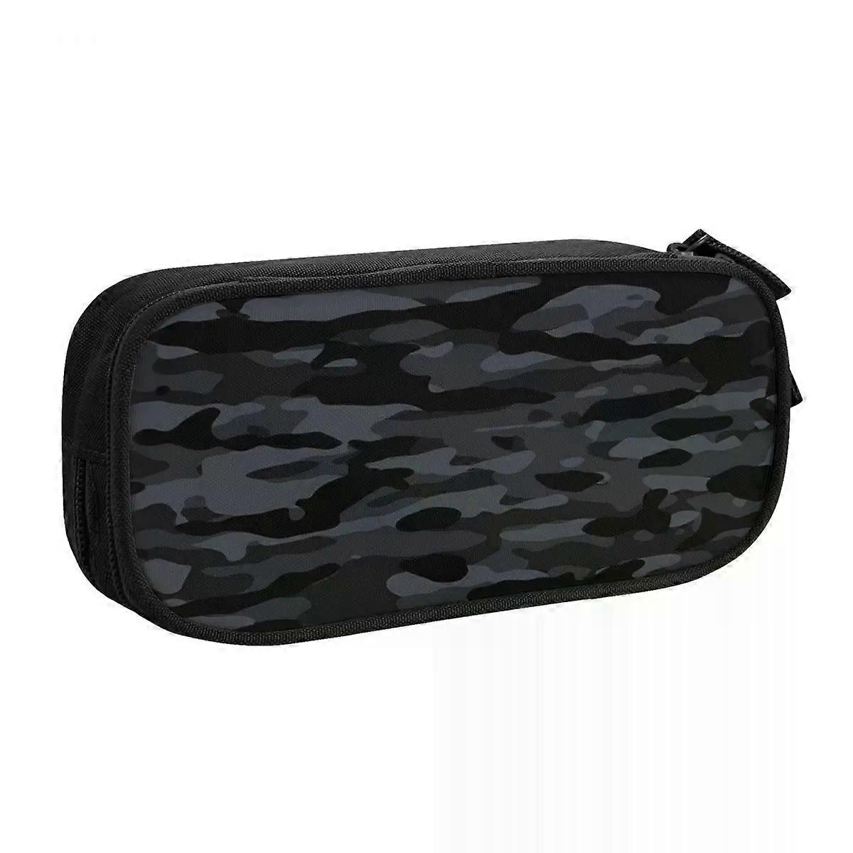 n1084 ليلة جديدة الجيش التمويه حقائب أقلام رصاص حامل القلم لحقائب الطالب ذات السعة الكبيرة مكتب hxqk1026