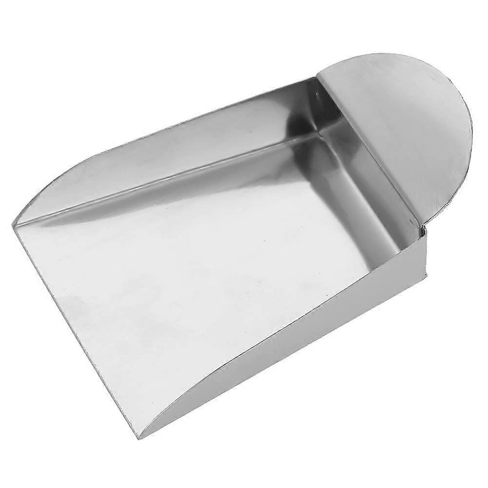 Bead shovel with plate handle for beads and pearls
