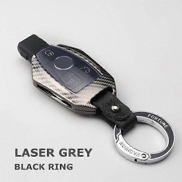 Metal Key Case Cover For Mercedes Benz A B C S Class AMG GLA CLA GLC W169 W176 W221 W204 W205 Holder Shell Keychain Accessories