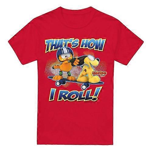 Garfield Mens How I Roll T-Shirt