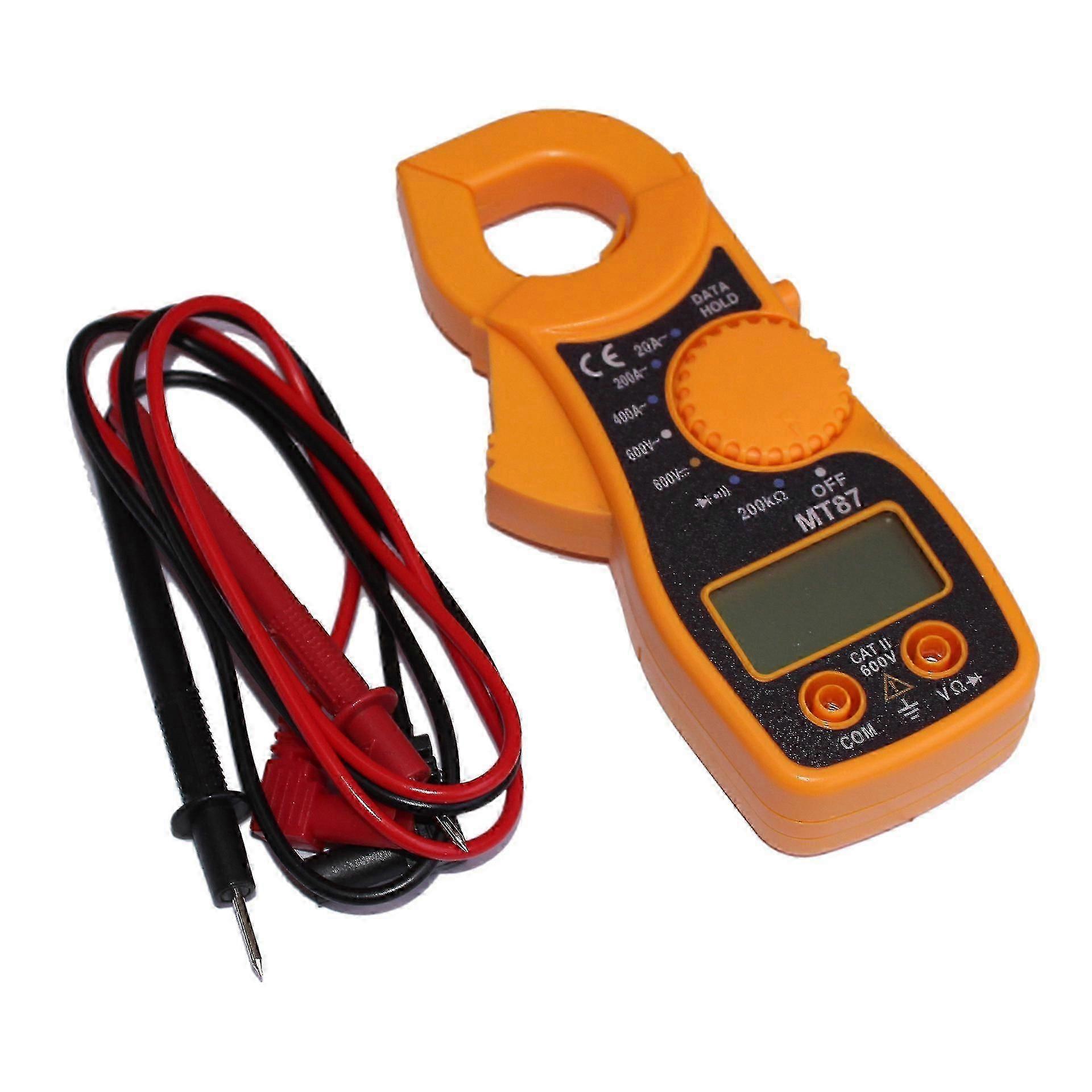 Digital Multimeter Clamp Meter AC DC Voltmeter Ammeter Current Clamp ...