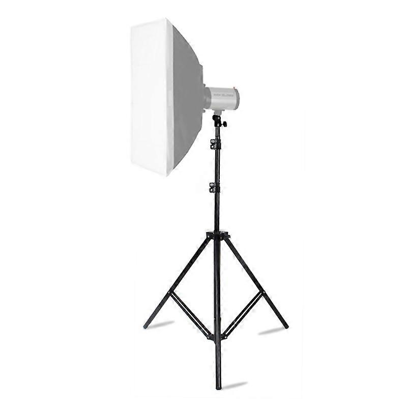 68cm-200cm ύψος επαγγελματική φωτογραφία αλουμινίου φωτισμού stand για στούντιο flash φως (μαύρο)