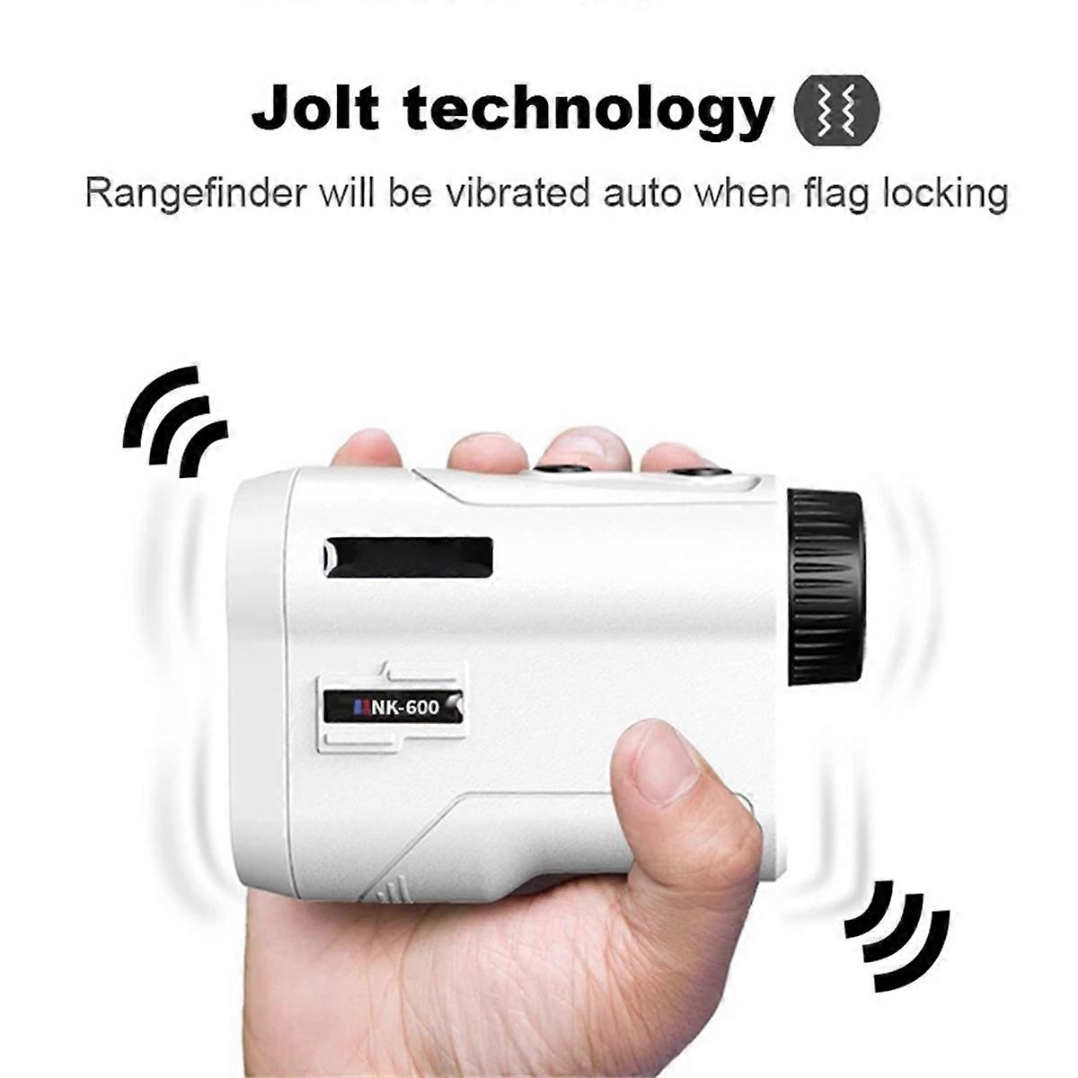 -600 Golf Perambulator Intelligent Reminder Rangefinder USB Charge Magnification Rangefinder Telesc