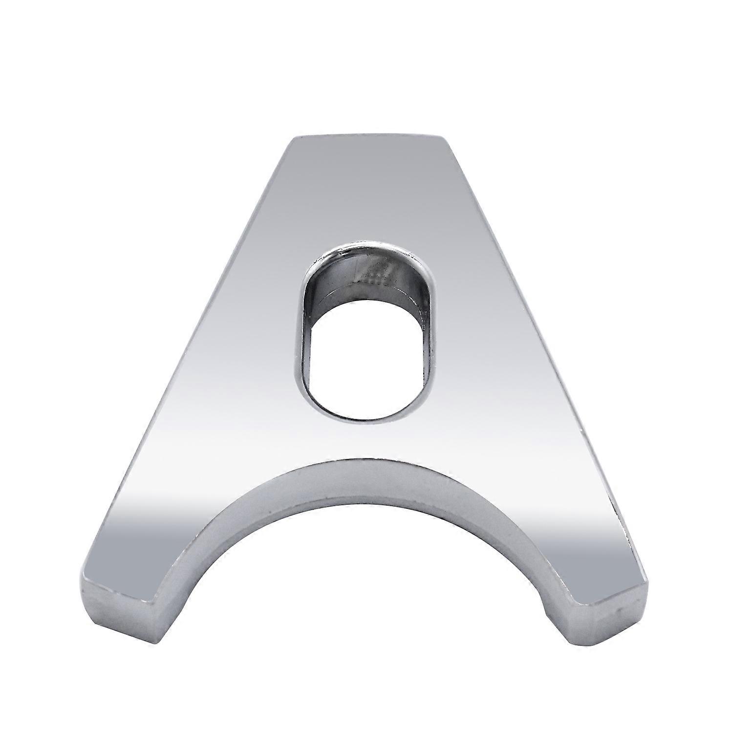 Chrome Steel Distributor Clamp Hold Down with Screw SBC BBC Replacement for CHEVY DISTRIBUTORS V8 V6