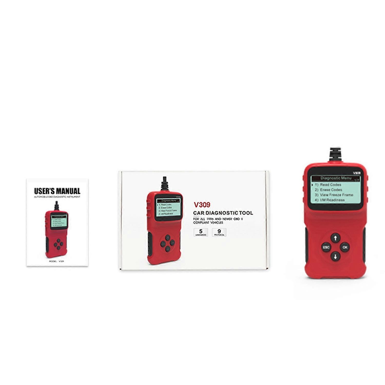 Universal Diagnostic Tool Scanner Code Reader Car Code Scan for All 1996 and Later Vehicles