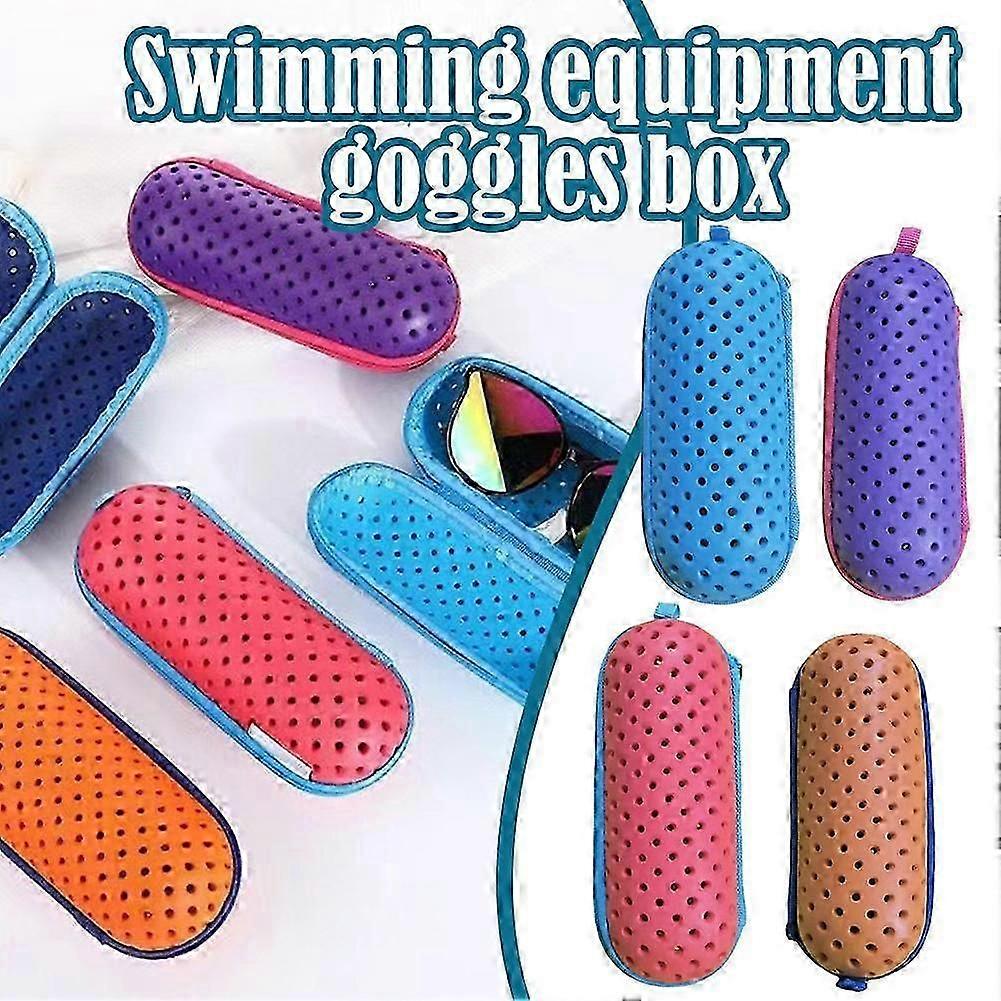 Soft Swimming Goggles Storage Box EVA Reading Eyewear Case