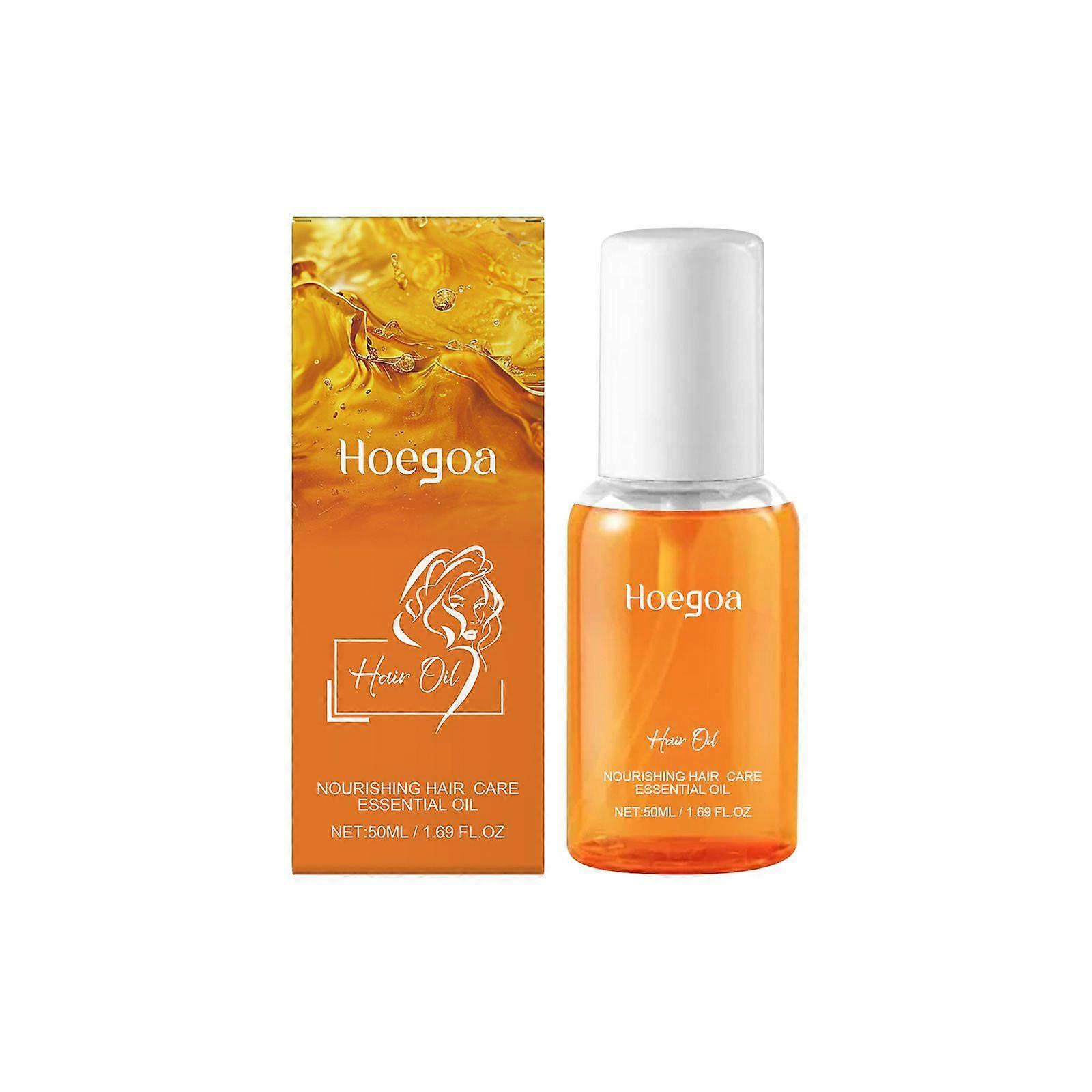 Hoegoa Nutritivo Cuidados Com Os Cabelos Óleo Essencial Macio Cuidados Com Os Cabelos Frizz Brilho Hidratante E Refrescante Cuidados Com Os Cabelos Óleo Essencial