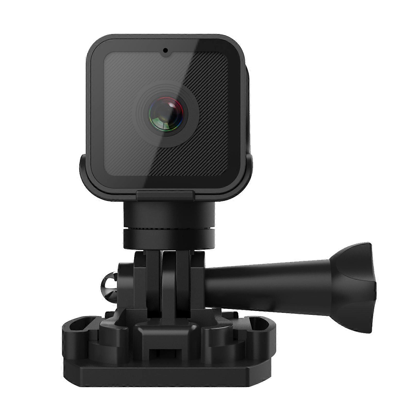 CS03 Sports Camcorder 1920x1080P Adventure Camera with Build-in 900mAh Battery and Life Waterproof Rating for Car Vlog Black