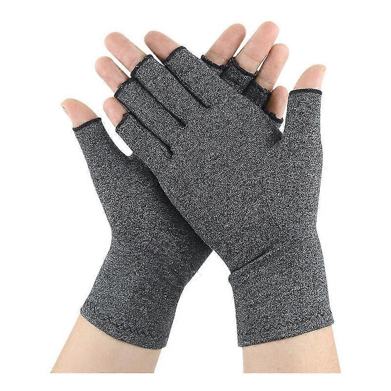 Professional Medical Hand Design Compression Gloves, Mild Compression for Arthritis Pain Relief (2 Pairs, Medium)