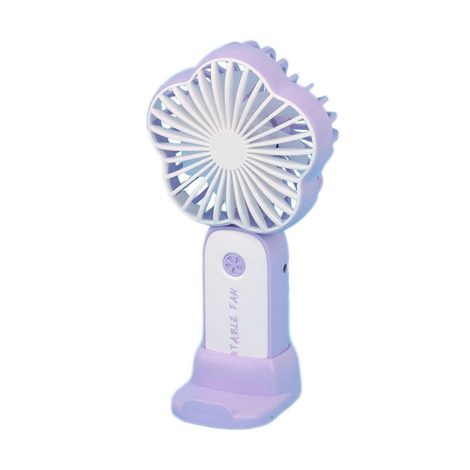 Handheld Turbo Fan USB Rechargeable Silent Student Dormitory Office Portable Wind Turbine Fan Handheld