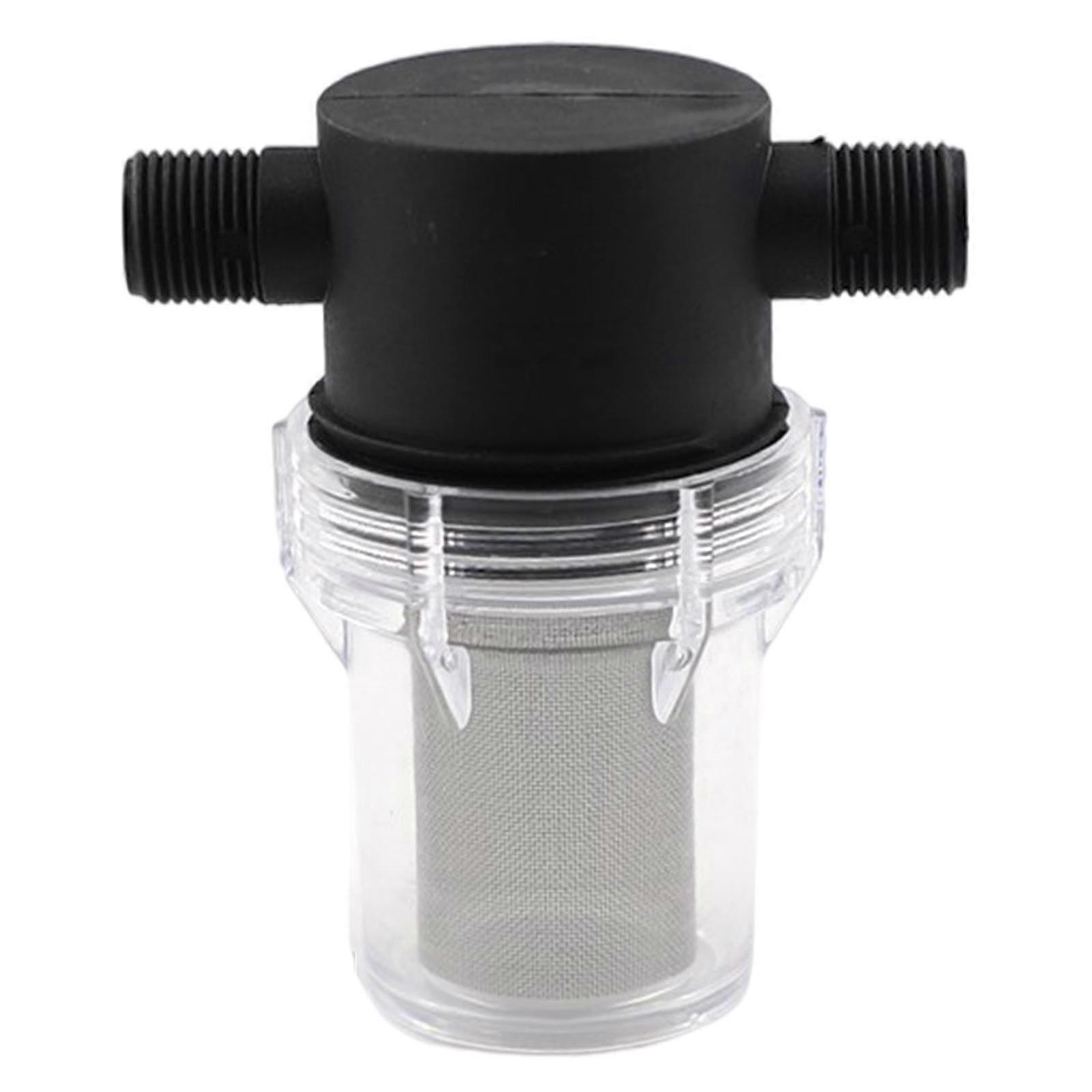 Water Pump Strainer 1/2" Sediment Strainer Strainer for Garden Watering