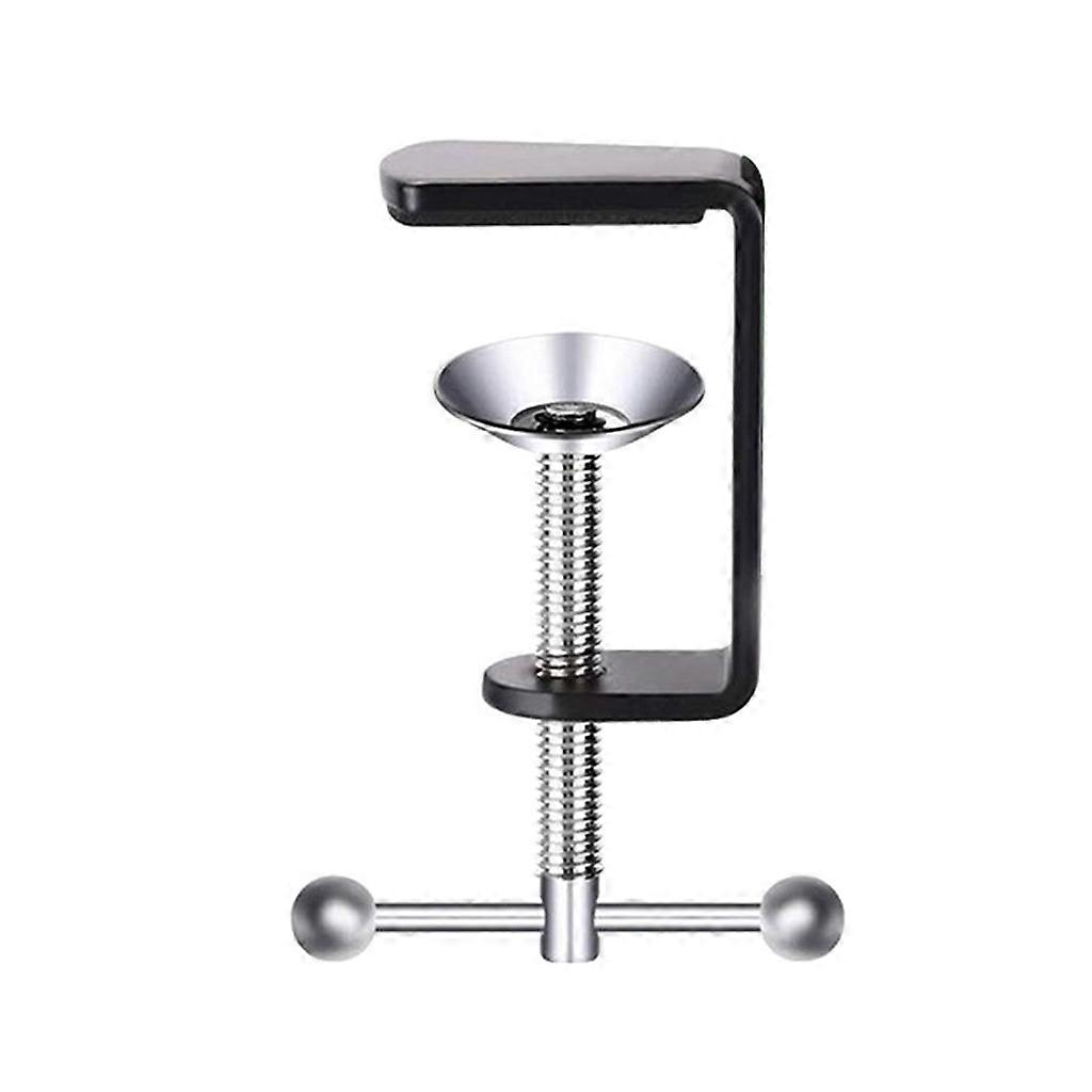 Aluminum Alloy Replacement C-Clamp Desk Light Clamp Mount Holder Cantilever Bracket for Desktop Table Lamp