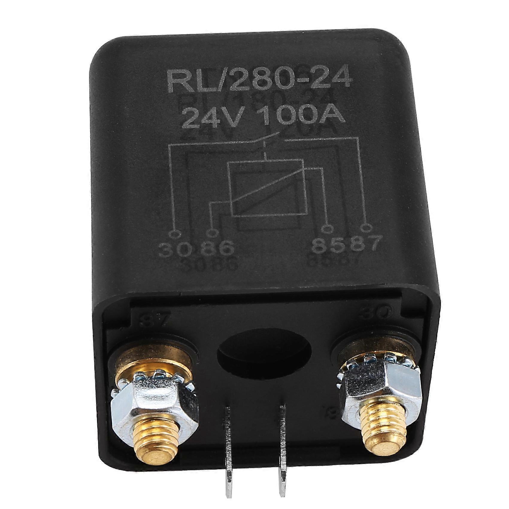 Starting Relay Heavy Current Start Relay Low Power Consumption 24VDC