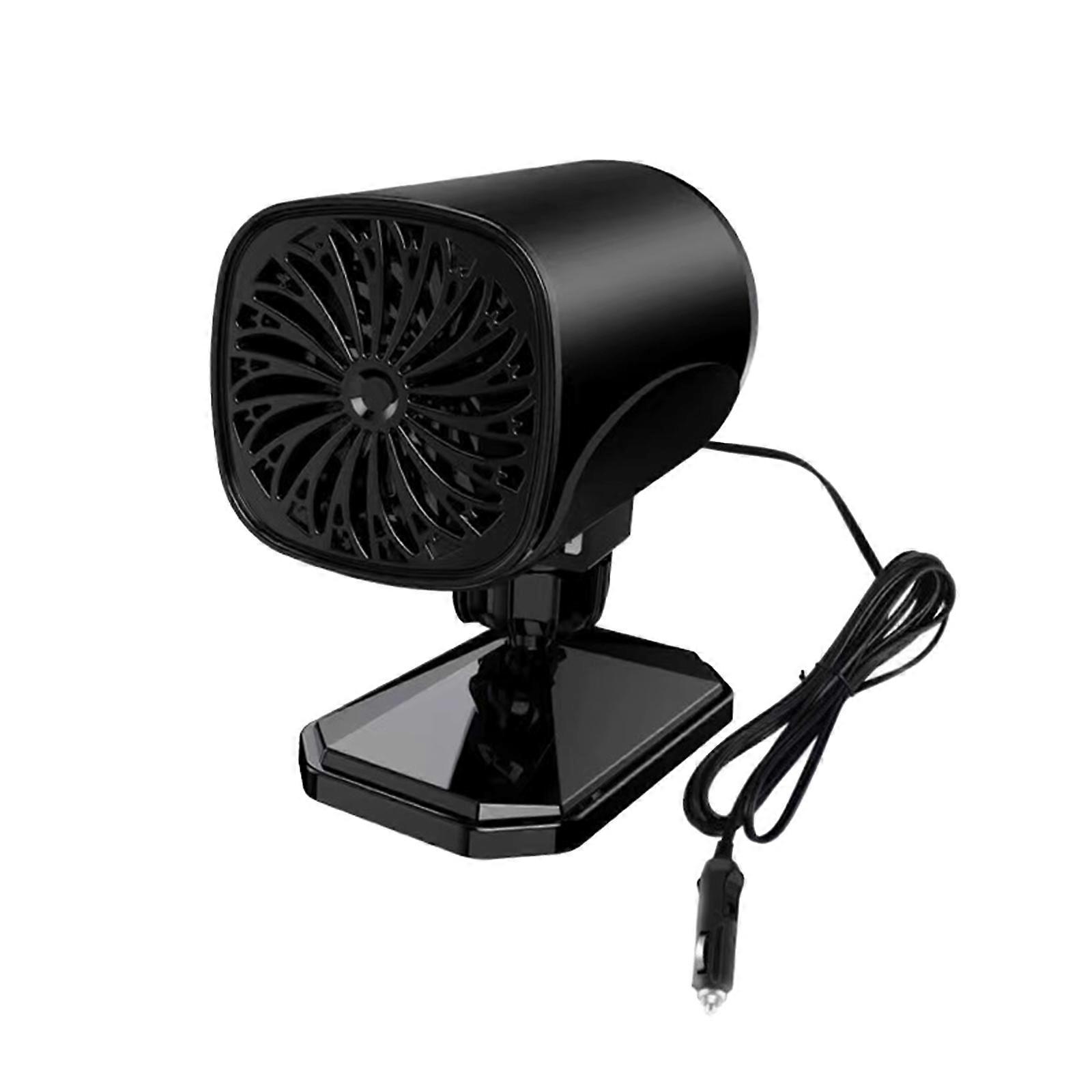 12V/24V θερμάστρα αυτοκινήτων, 12V μαύρος ανεμιστήρας ζεστού αέρα επί του σκάφους για απόψυξη και αποθάμβωση στην Ευρώπη