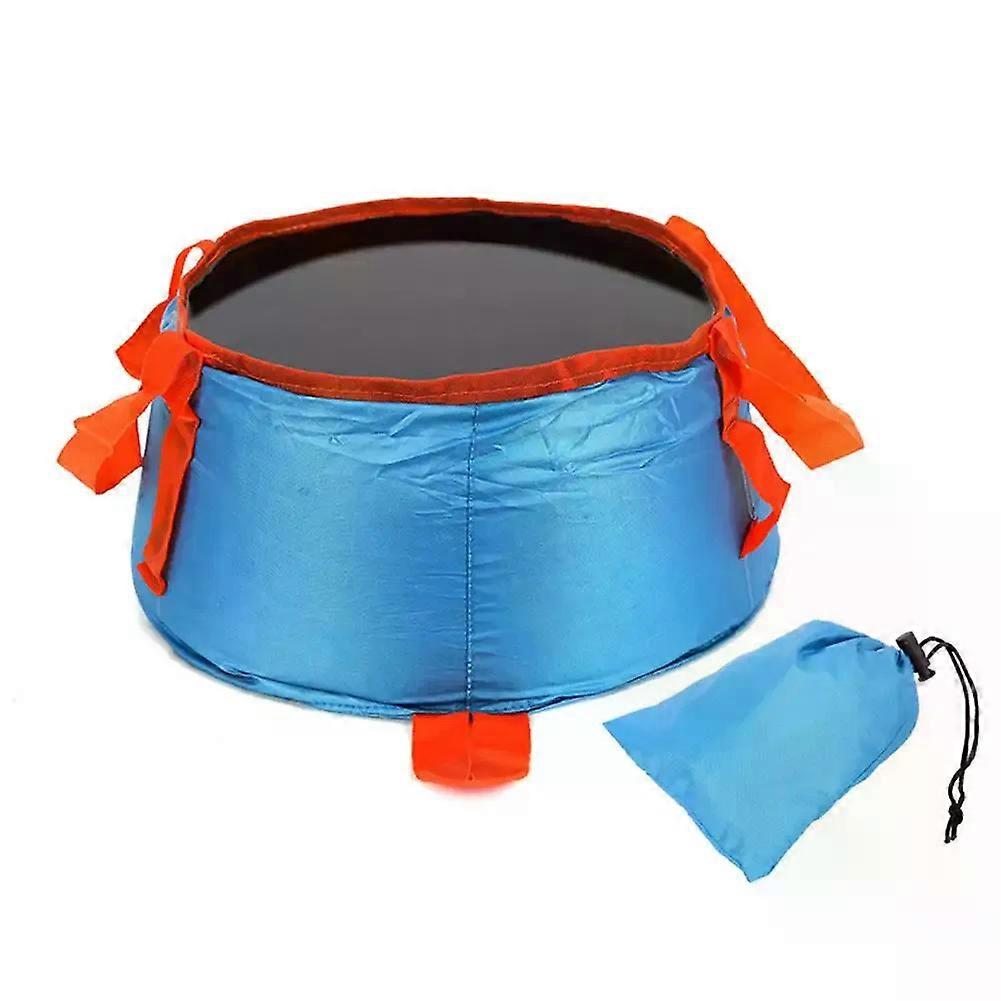 Outdoor Waterproof Water Bags, Folding Bucket, Portable Bucket, Water Container, Storage Carrier Bag, Wash Basin for Camping