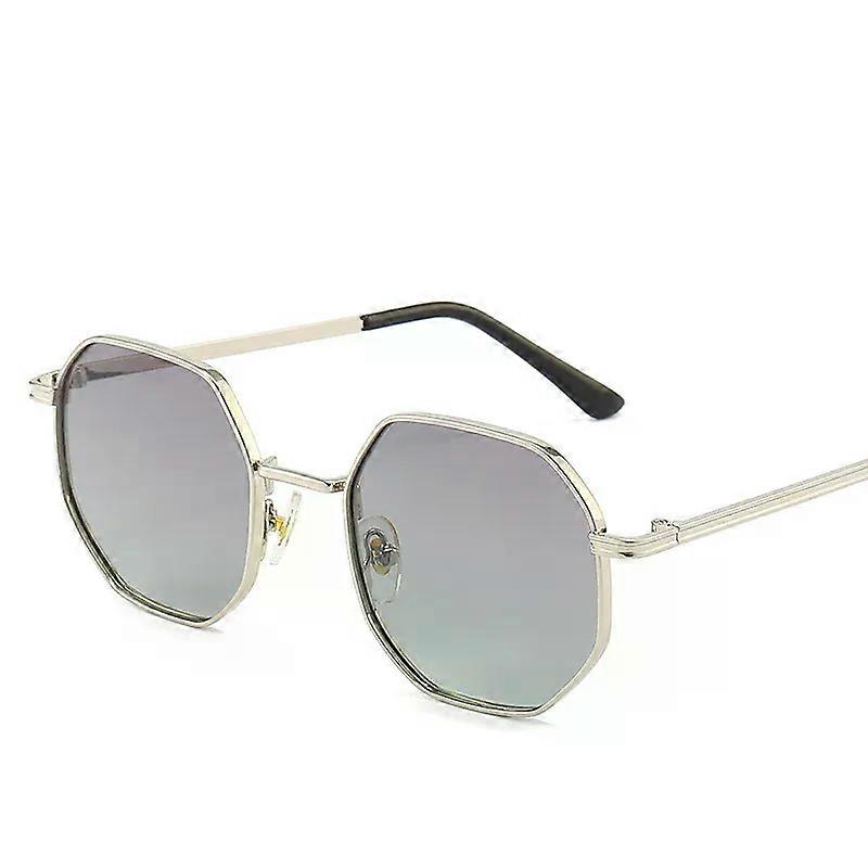 Hexagon Polarized Sunglasses For Men Women Brand Design Driving Mirror Surface Lens Sun Glasses Goggle UV400