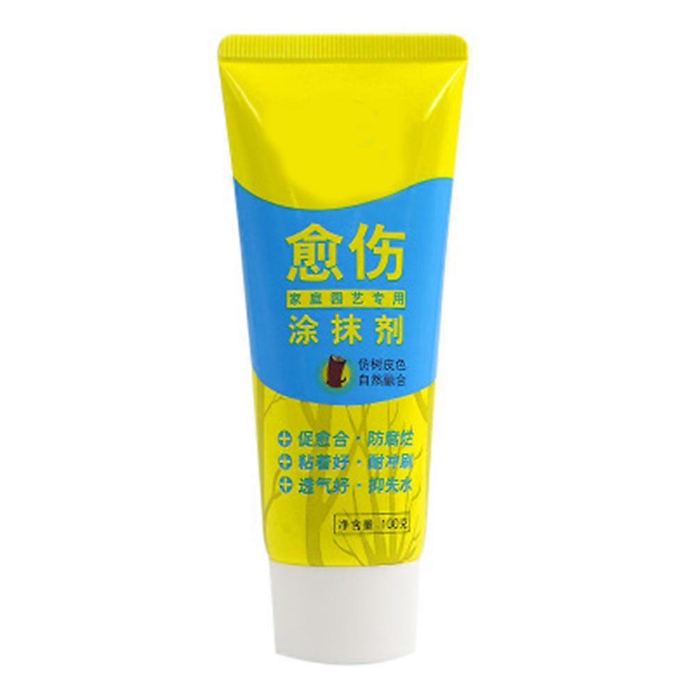 Tree Wound Bonsai Cut Paste Smear Agent Pruning Compound Sealer with Brush Garden Tools