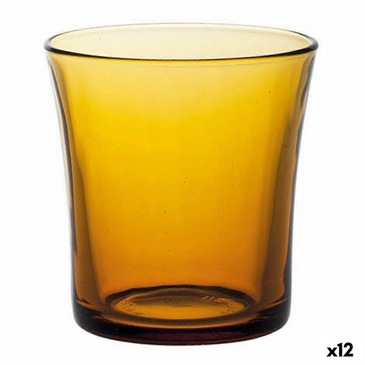 Set de verres Duralex Lys Amber 4 Pièces 160 ml (12 unités)